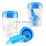 500ml Plastic measuring cup with spoon set