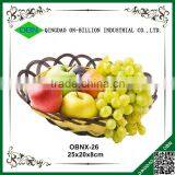 LFGB Plastic Rattan Woven Tray thumbnail-1