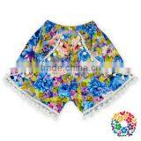 Soft Material Beautiful Flower Baby Toddler Kids Summer Shorts for Children thumbnail-6