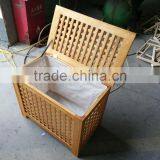 Factory Direct Supply Wooden Laundry Basket thumbnail-3