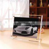Factory Supply Acrylic Transparent Holding Photo Picture Frame thumbnail-1