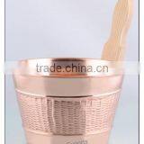Copper Hammered Sauna Bucket thumbnail-1