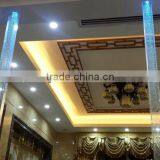 Extra White Bubble Polished Glass Pillars thumbnail-1