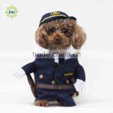 Funny Dog Clothes Pliceman Uniform Design thumbnail-2