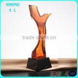 High Quantity Blue Crystal Pegasus Trophy Crystal Sport Trophy for Business Gifts thumbnail-5