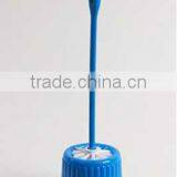 New Design Toilet Brush Plastic Cleaning Brush Sets With Holder and Hook thumbnail-2