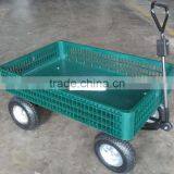 TC1858--Plastic Crate Garden Cart