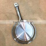 China Nonstick Stainless Steel Forged Frying Pan/casserole Set thumbnail-3