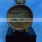 Classical Chinese Bronze Wine Vessels/China Style Bronze Artwork/Bronze Decoration/Chinese Classical Bronze Sculpture thumbnail-4