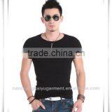 Best Quality Cotton Round Neck Short Sleeve Tee Shirt thumbnail-1