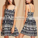 Boho Clothing Vintage Indian Print Cami Dress HSd5216 thumbnail-1