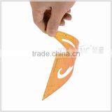 Kearing Brand Plastic Transparent Yellow Scale Ruler,economical Tailor Scale Ruler#8535B thumbnail-3