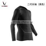 Athletic Running Clothing Fashion Custom Gym Mens Compression Fitness Sport Shirt thumbnail-1
