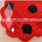 2016 Unique New Style Animal Shape Baby Knitting Wool Set Headband Costume Photography Props thumbnail-4