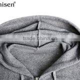 Oem Factory Wholesale Fleece Men Hooded Vest thumbnail-3