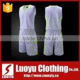 Top Quality Reversible Basketball Tops and Shorts New Style Basketball Jersey thumbnail-2