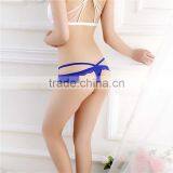 Stock Hot Female Transparent Bandage Thongs G-string Lace Sey Underwear Women's Panties Low Waist V-string Lingerie Intimates br thumbnail-5