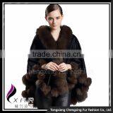 CX-B-P-22A 2016 Autumn Newest Fur Pashmina Shawl thumbnail-3