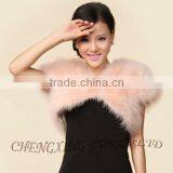 CX-G-B-219 2016 Women Apparel In Stock Women Fashion Turkey Fur Vest thumbnail-2