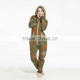 Hotsale 100 Cotton Flannel Camouflage Pajamas Women Onesie Adult in India thumbnail-1