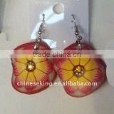 Fashion Polymer Clay Earring,Polymer Clay Flower Earring,Clay Earring thumbnail-1