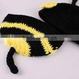 Various Infant Sweater Bees Style for Hand Made Crochet Baby Playsuit thumbnail-6