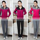 High Quality Wholesale Top Design Tracksuit Cotton Spandex Plain Tracksuit Women thumbnail-4