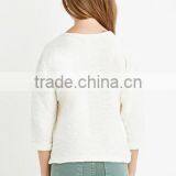 2017 Cheap Plain Alphabetic Love O-neck Kids Long Sleeve Slim T-shirt OEM Service Plain Dyed thumbnail-2