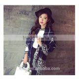 Korean Winter Warm Dual-purpose Cashmere Shawl Tassels All-match Lengthened Dancing Girl Pattern Scarves Wholesale thumbnail-2