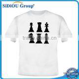 Wholesale Men Soft and Thin 100 Cotton White t Shirt thumbnail-1