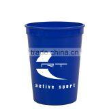 USA Made 12 oz Smooth-Sided Stadium Cup In Solid Colors - BPA-free, FDA Compliant and Comes With Your Logo thumbnail-4