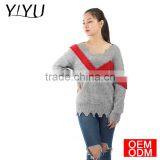 Wholesale Fuzzy Sweater High Quality School Uniform Sweater thumbnail-5