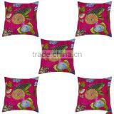 Kantha Cushion Cover Home Decorative Embroidery Pillow Case thumbnail-6