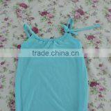 2016 Summer Hot Lovely Toddlers Swing Top Cotton Backless One-piece Strappy Halter Swimwear Comfortable Wholesale Swimwear thumbnail-3