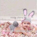 New Design Monster Animal Wool Handmade Photo Props Winter Crochet Baby Hat thumbnail-1