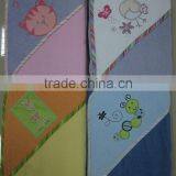 Towel Hooded With Emb/kids Cartoon Bath Towel With Hood thumbnail-1