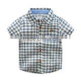 Wholesale 2-7 Year Old Boys Summer Plaid Shirts thumbnail-4