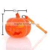 Halloween Outdoor Flashing Toy Plastic Portable LED Lantern Pumpkins Light For Child thumbnail-3