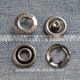 Hollow Cap Prong Ring Snap Buttons