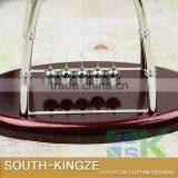 Oval Metal Kinetic Newton's Cradle, Theorem of Momentum Instrument thumbnail-4