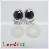 Clear Colored DIY Craft Doll Eyes Plastic Eyes for Plush Bear thumbnail-6