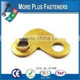 Made in Taiwan Stamping Parts Brass Stamping Parts for Connector thumbnail-3