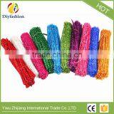 DIY 6MM Glitter Chenille Stems Pipe Cleaners DIY Hand Craft Materials For Creative Kids Toys thumbnail-3