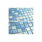 Hot Sale 25x25mm Variable Ceramic Swimming Pool Tile​​, Crackle Ceramic Mosaic, Swimming Pool Tile JS25001H thumbnail-3