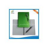 PP cover Spiral notebook with pen