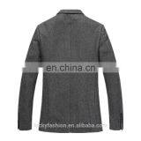 Fashion New Design One Button Simple Plain Mens Blazer thumbnail-2