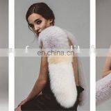 New Fashion Fox Fur Stole Genuine Fox Fur Shawl Fur Cape For Girl thumbnail-6