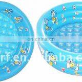 Inflatable Round Swimming Pool With Three Layers Tube