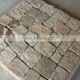 Sandstone stone wall border