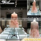 China alibaba applique bridal wedding dress party high quality women dresses flower mini evening dresses